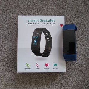 Unused Navy Blue Fitness Tracker